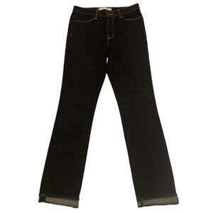 J Brand Womens‎ 27 Cuffed Hem Jean Dark Wash New